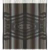 Kujten Scarves & Snoods>Woven Cashmere Fringed Shawl Chataigne